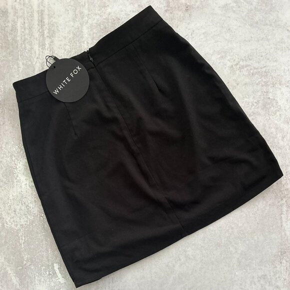 WHITE FOX In Focus Mini Skirt in Black, XS NWT - Picture 7 of 7